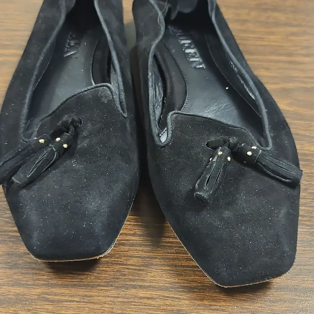 Black Tassel Loafers